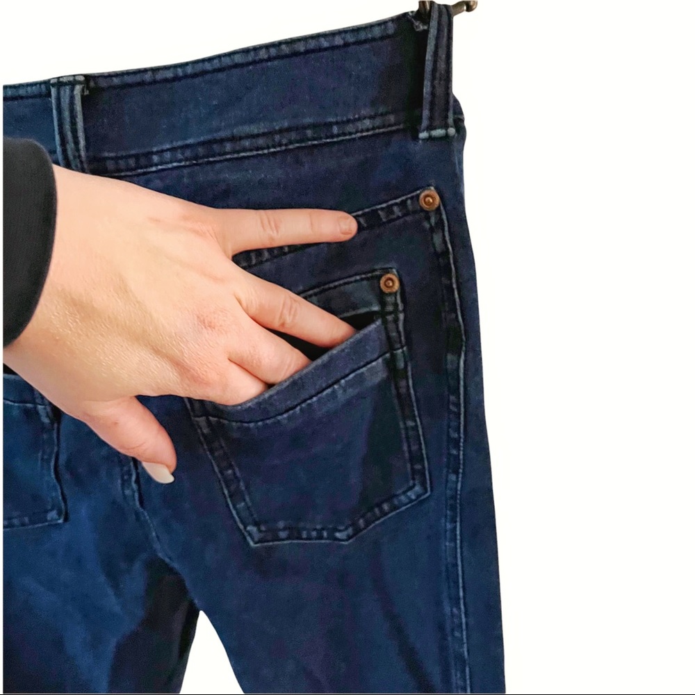Diane von Furstenberg | Jailie dark blue denim skinny jeans size 4 - Picture 9 of 12